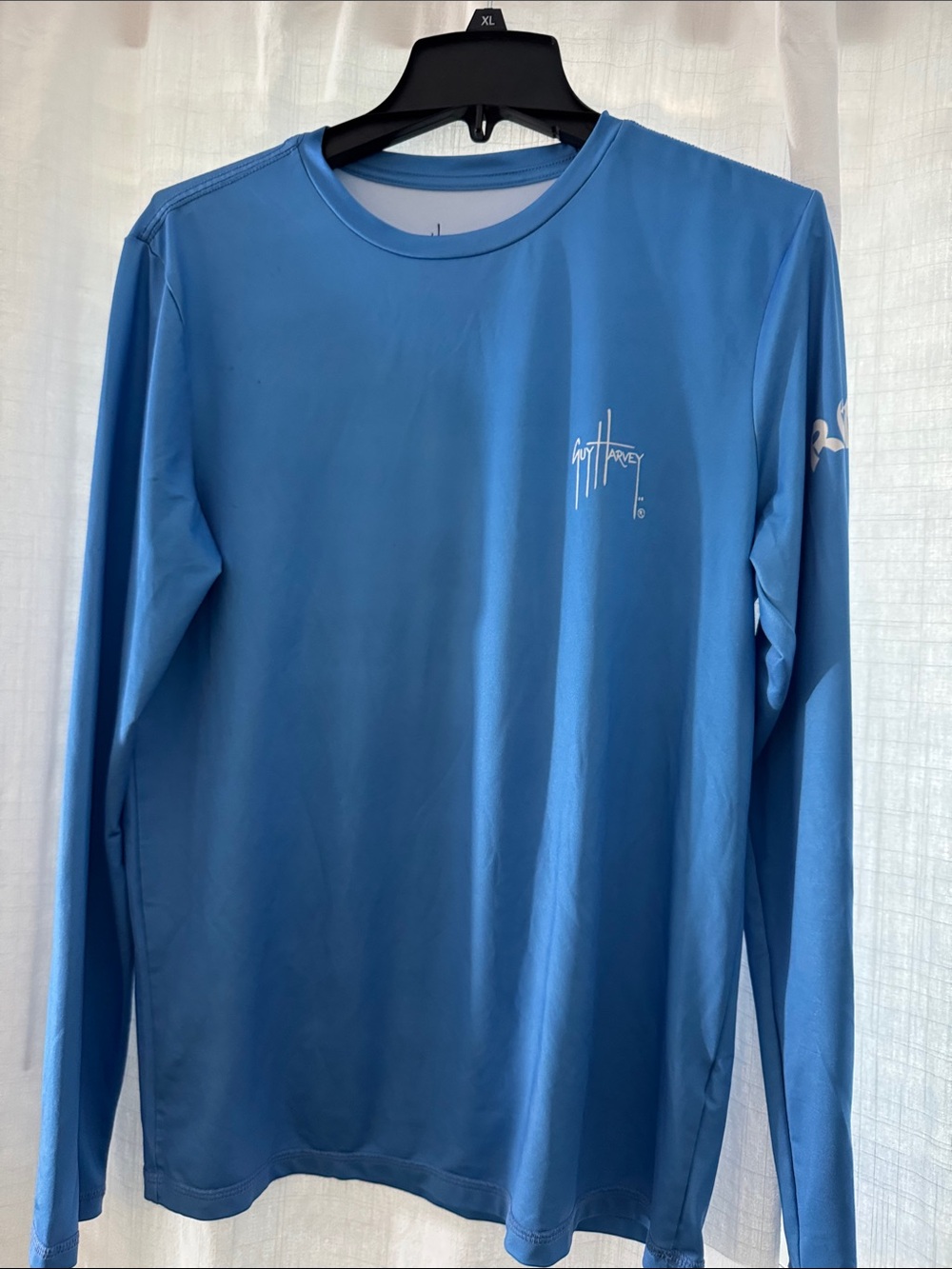 Guy Harvey Long-Sleeve Performance Tee in Blue